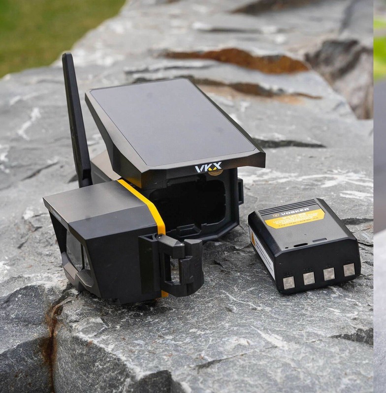 VOSKER VKX Solar Powered 4G-LTE Cellular Security Camera — No Wi-Fi Needed! gallery