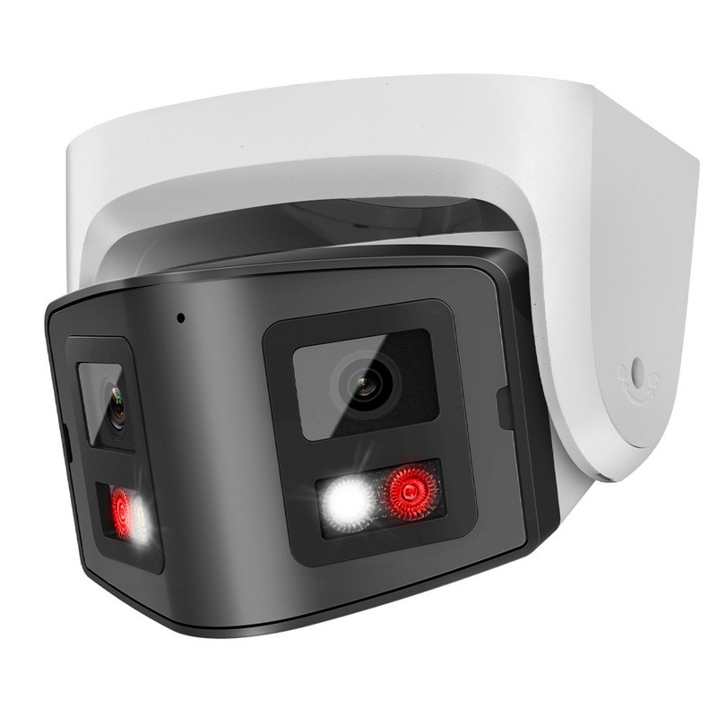 Vikylin 4MP Panoramic Security IP Camera 2-way Audio Full Color+IR Dual Lens POE gallery