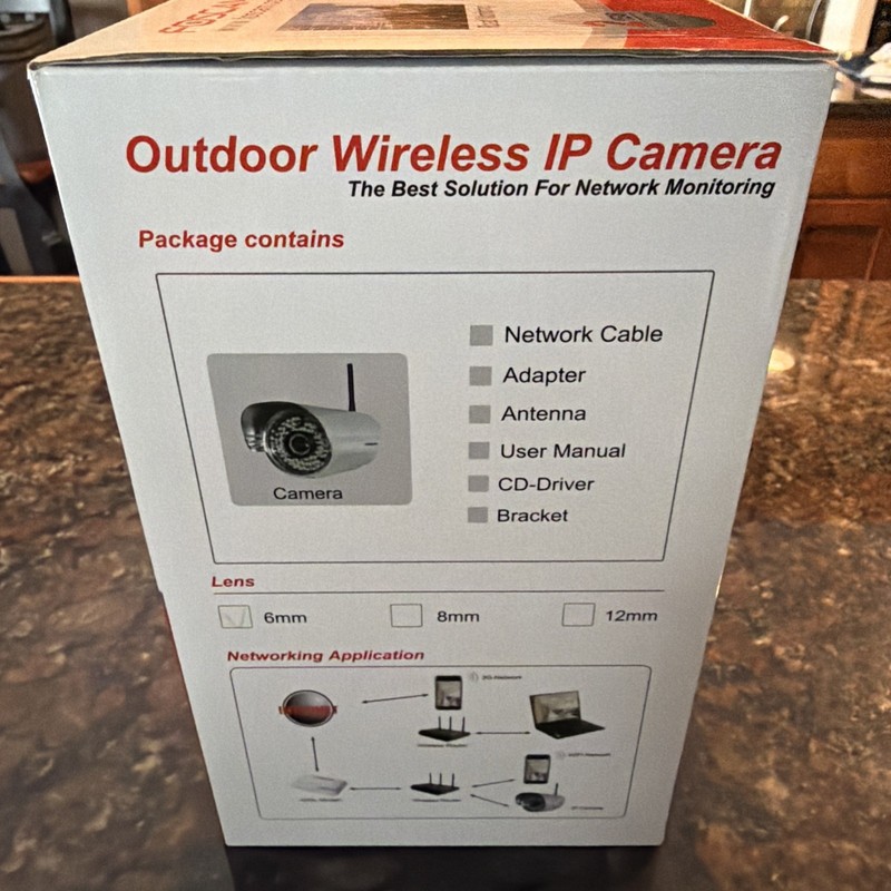 ✅️⭐️ FOSCAM FI8905W Outdoor Wireless IP Camera / Night Vision / Motion Detection gallery