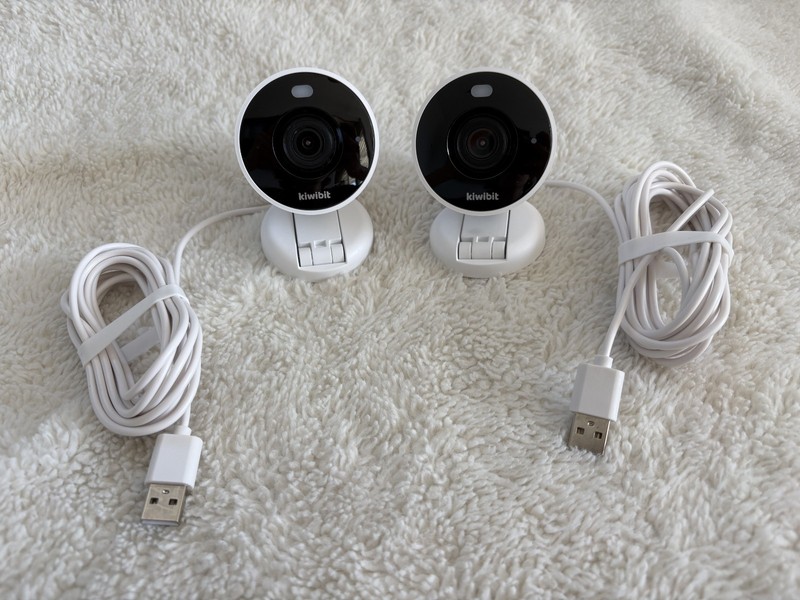 Kiwibit 2K Wired Security Camera Indoor/Outdoor Color and Night Vision - 2 Pack gallery