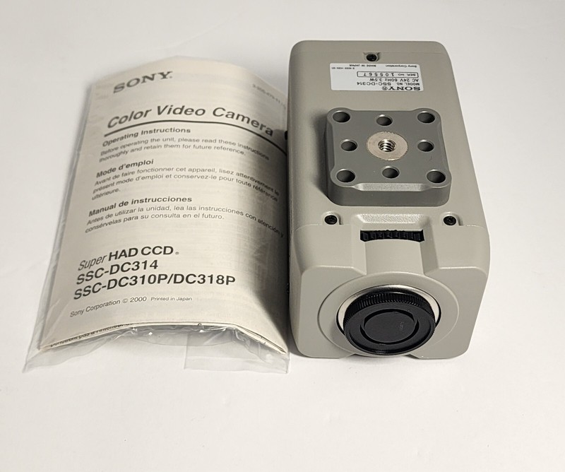 Sony SSC-DC314 CCD Color Video Camera New NIB gallery