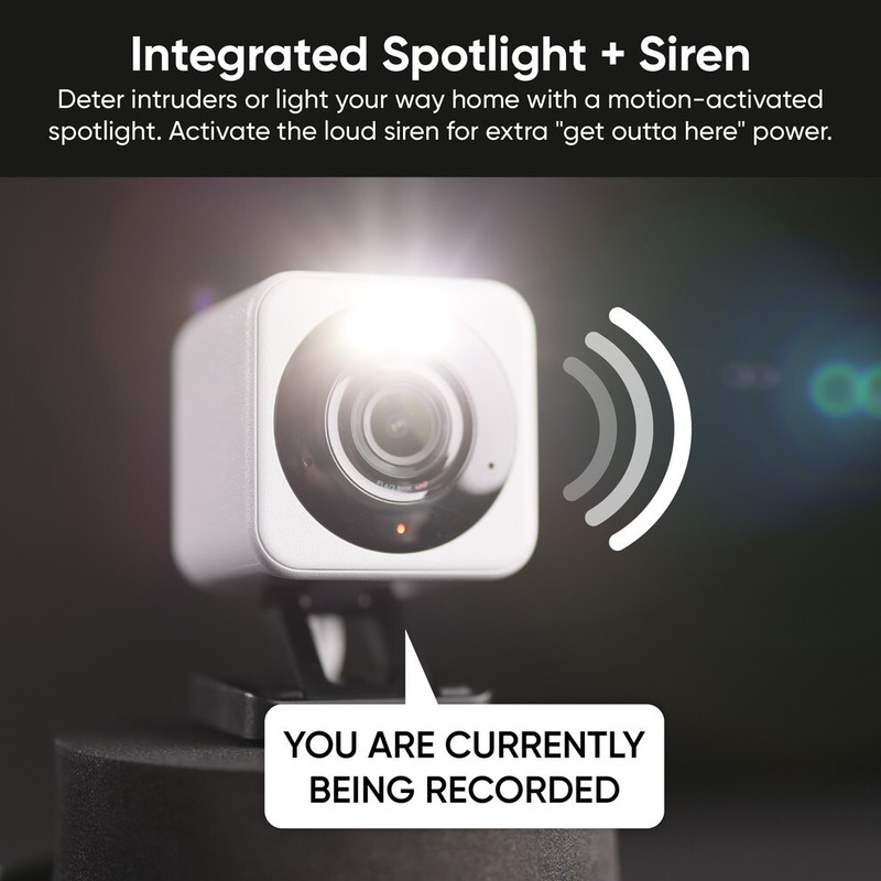 WYZE CAM V4 2K HD WIFI 6 SECURITY PET BABY CAMERA NEW 2024 INTERNATIONAL SHIP gallery