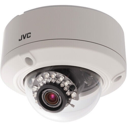JVC VN-T216VPRU 2.2MP H.264 IR Dome IP Security Camera White