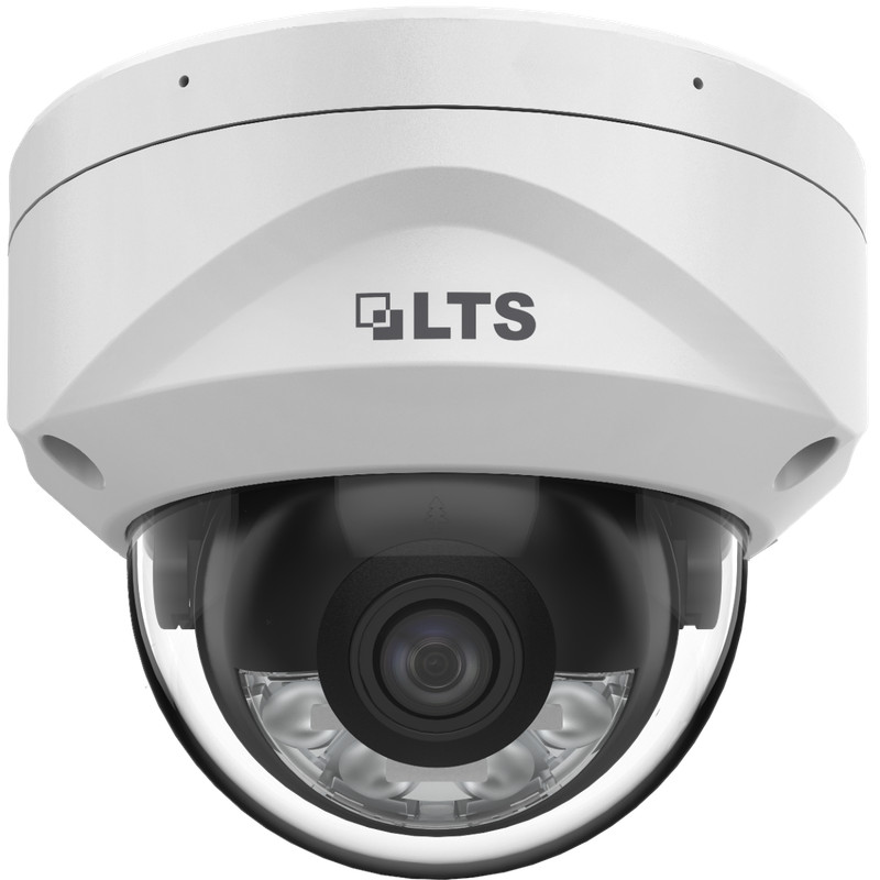 LTS CMIP7342WI-28MDA 4MP AI Dome Network Camera with Smart Hybrid Light & Audio