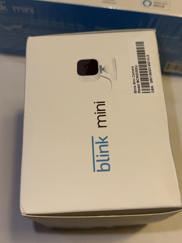 Blink Mini – 3 Compact Indoor Plug-In Smart Security Camera, 1080P HD Video X3 gallery