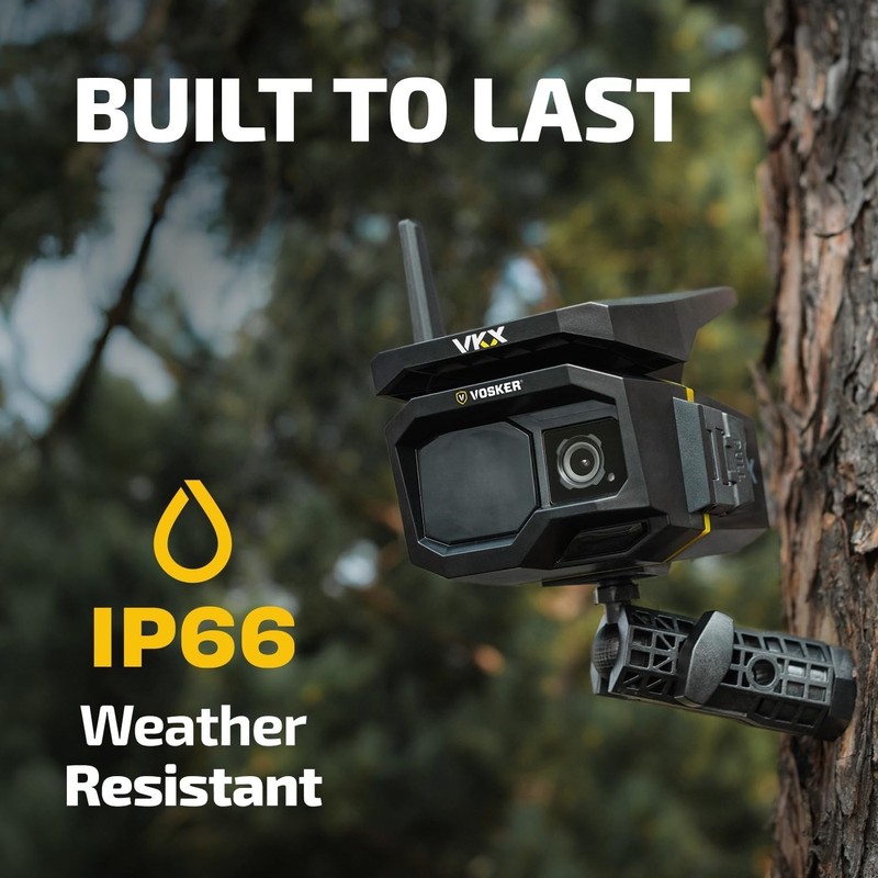 VKX Cellular Security Camera with Built-in Solar Power - 15s Video Clips Anytime gallery