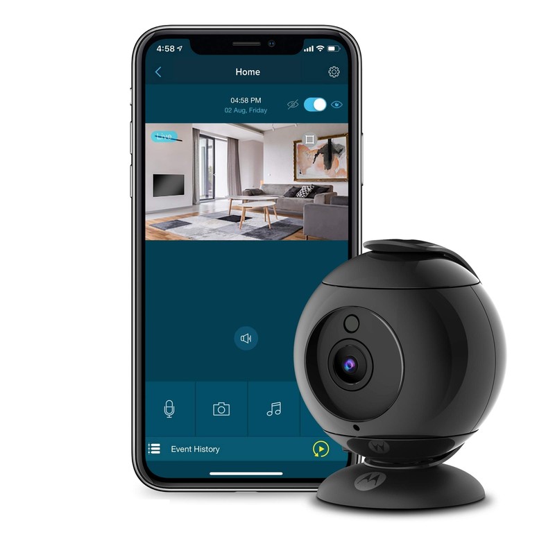 Motorola Focus89 Wireless Indoor Camera for Home Security Surveillance System