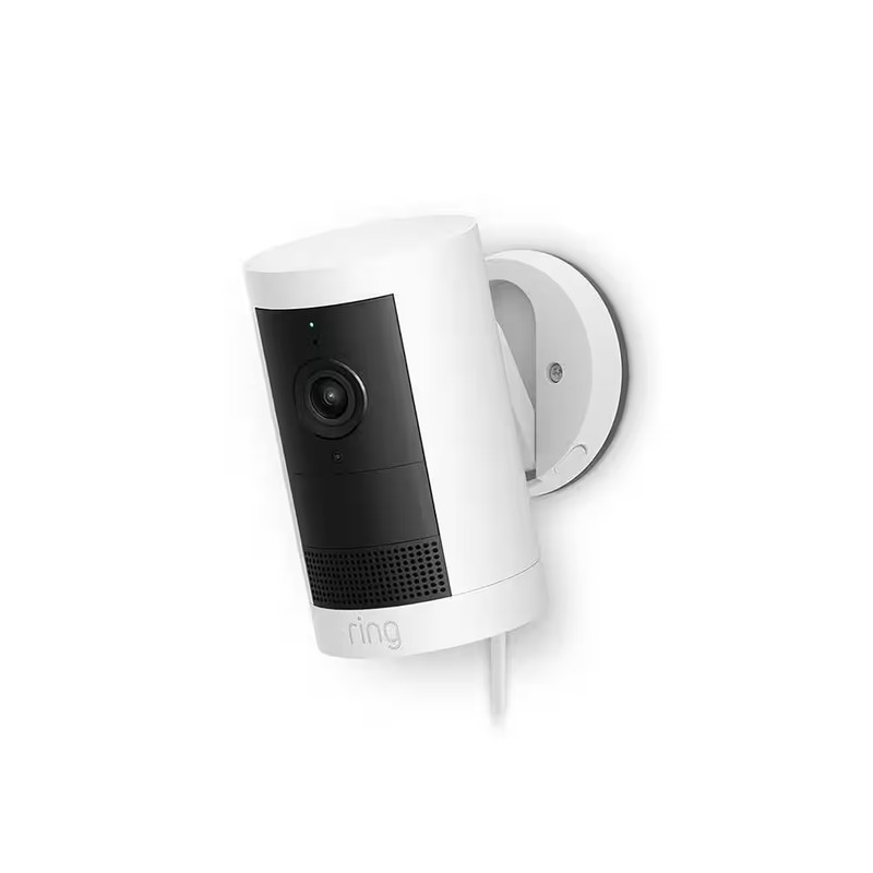 Outdoor Cam Plus, Plug-In Security Camera with 2K Video, Low-Light Sight, and Mo