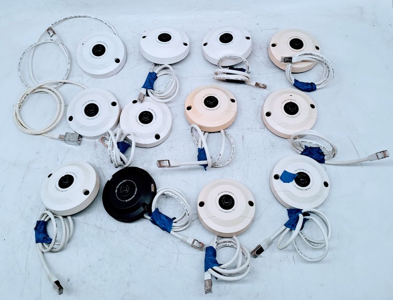 Lot of 12 OnCam EVO-05-LID 360 Degree IP Surveillance Camera