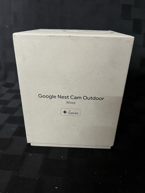Google Nest Cam Outdoor Wired 2nd Gen Security Camera 2K HDR Snow New Open Box gallery