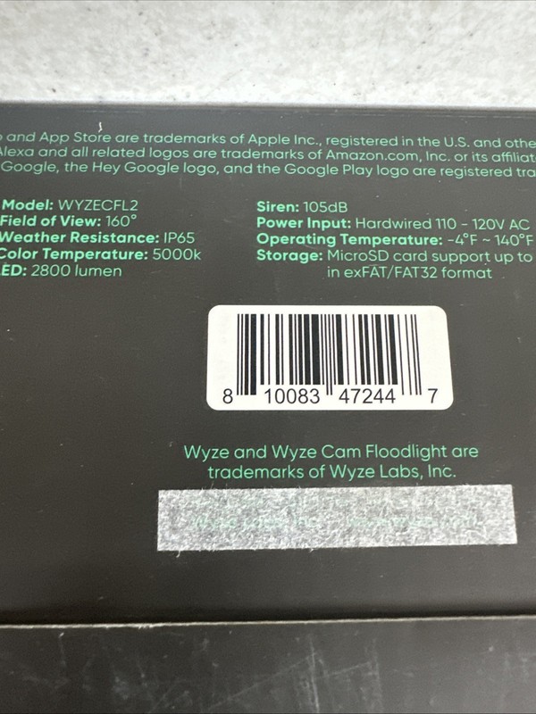 Wyze Cam Floodlight V2 Motion-Activated 2K HD Color Night Vision Camera gallery