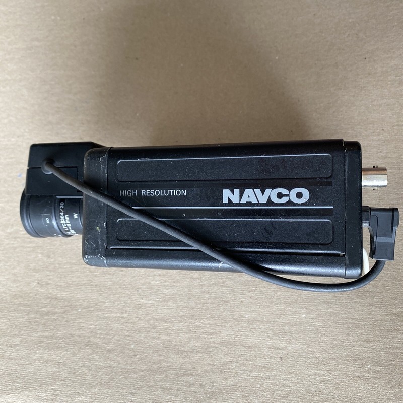 NAVCO 3200 HIGH RESOLUTION CAMERA PHILIPS LTC3364/30 LENSES SOLD AS IS PARTS