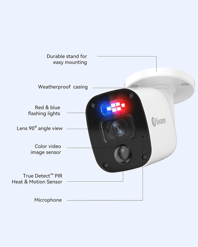 1080p Wired Security Bullet Camera Night Vision gallery