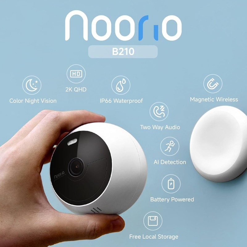 New Noorio Spotlight Cam B200 2-Cam Kit gallery