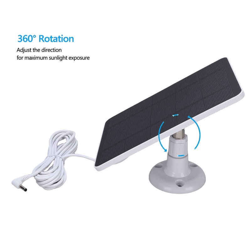 Security Camera Solar Panel Energy Saving High Effciency 4W Solar Panel Cha XNPT gallery