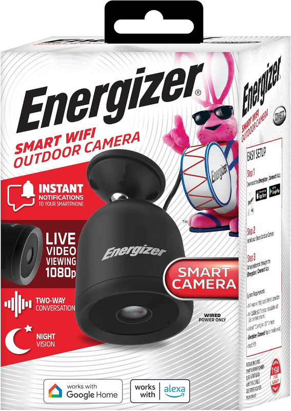 Smart Outdoor 1080P Security Camera with 2-Way Audio, Night Vision, Instant Aler gallery