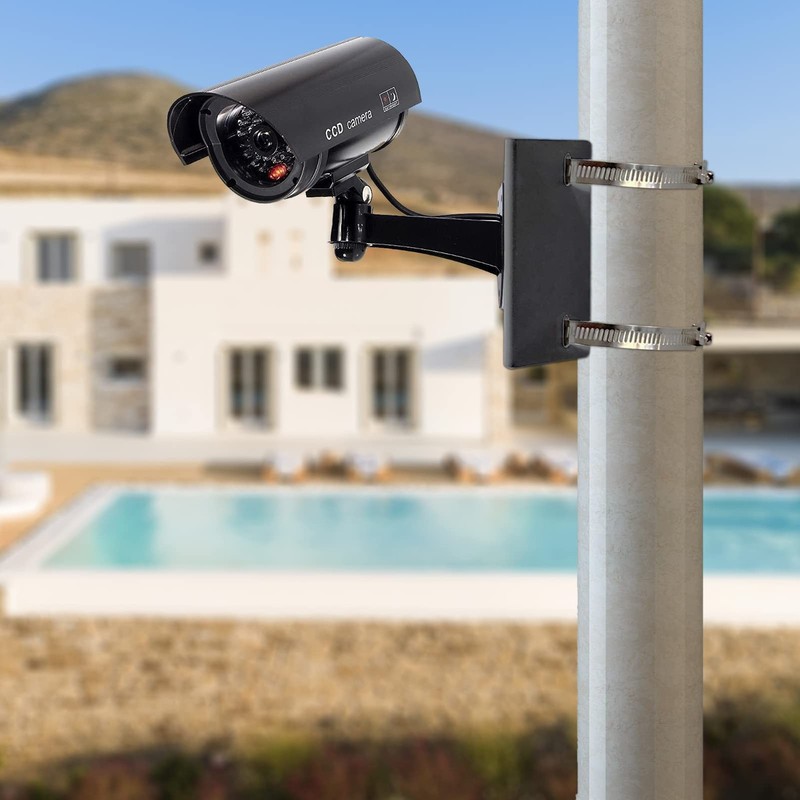 WiTi Universal Vertical Pole Mount for Security Camera, Solid Metal Mounting ... gallery