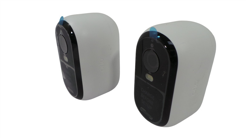 Lot of 2 Arlo VMC2050 Essential Outdoor Camera HD 2nd Gen Wireless gallery
