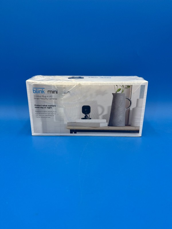 Blink Indoor Mini Security Camera 2 Pack black B09N6QBMTW ✅ ❤️️ ✅ ❤️ NEW! gallery