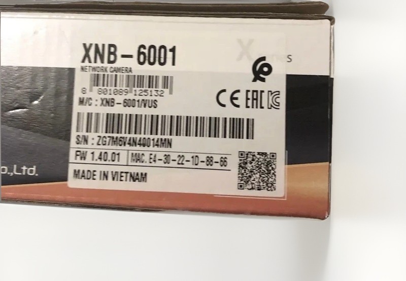 Hanwha Techwin Wisenet X Series Camera Network Main Module XNB-6001 (No Lens) gallery