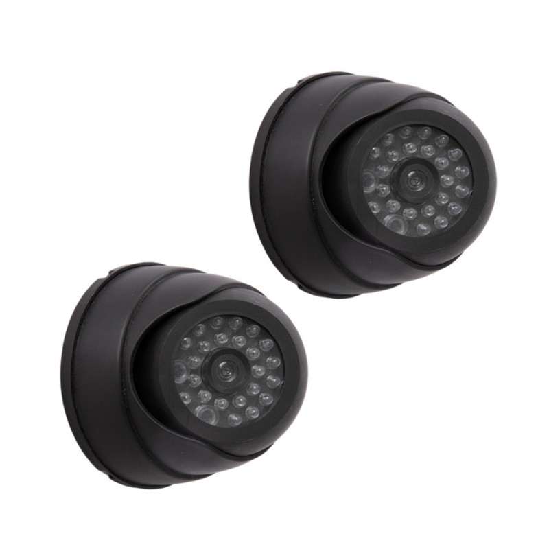 Weatherproof Fake Security Camera LED Blinking Light For Outdoor Indoor Security gallery