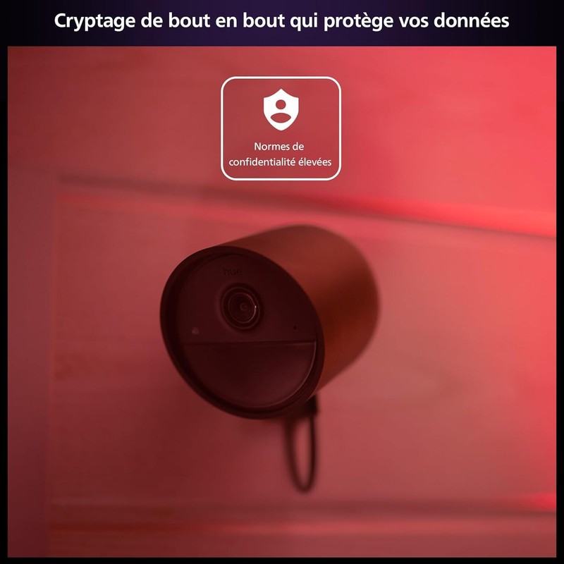 Philips Hue Secure Smart Video Surveillance Camera for Outdoor or Indoor, Wired gallery