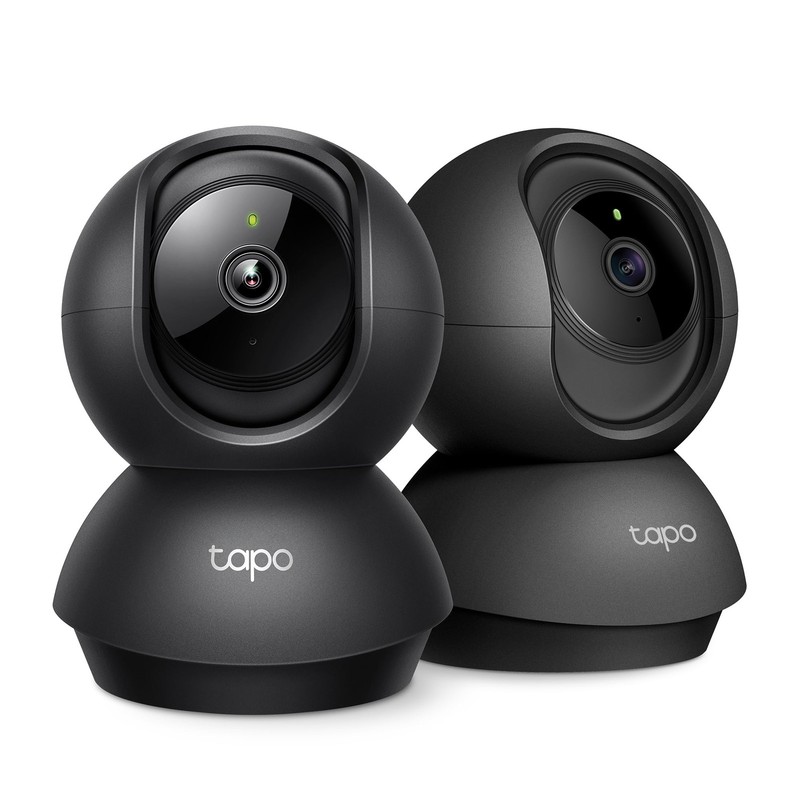 Tapo 2K Indoor Pan/Tilt Wired Security Camera Works as a Baby Monitor & Pet