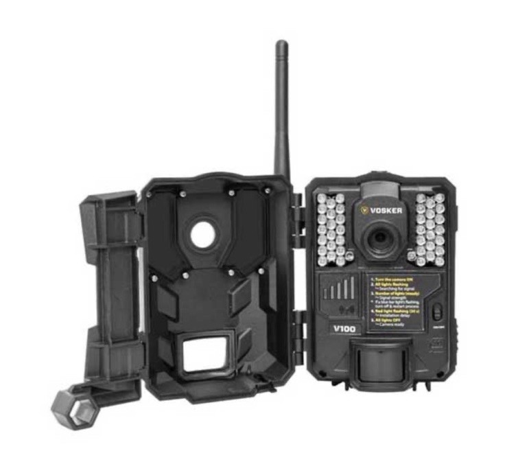 Vosker V100 LTE Cellular Security Camera No Required WiFi Weather Resistant gallery