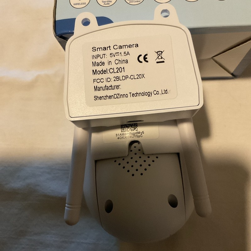 CAMERA WIFI PANORAMA SMART CAMERA Model CL201 INDOOR WHITE gallery