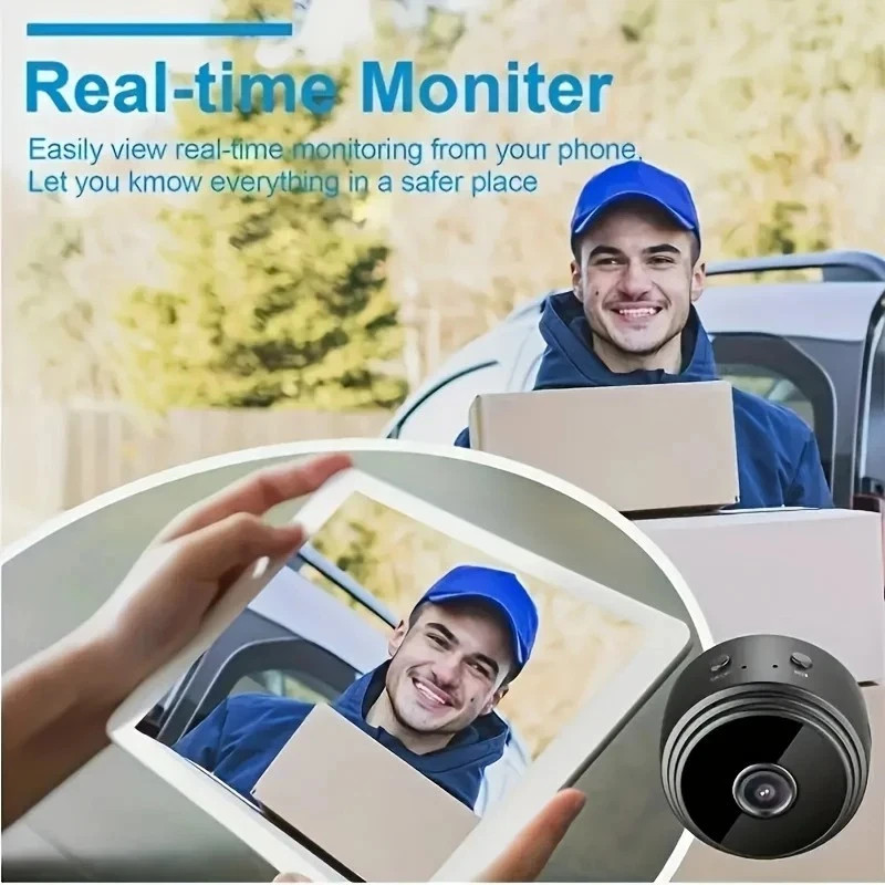 1080P Mini Camera Wireless WiFi Security Surveillance Tiny Cam Night Vision UK. gallery