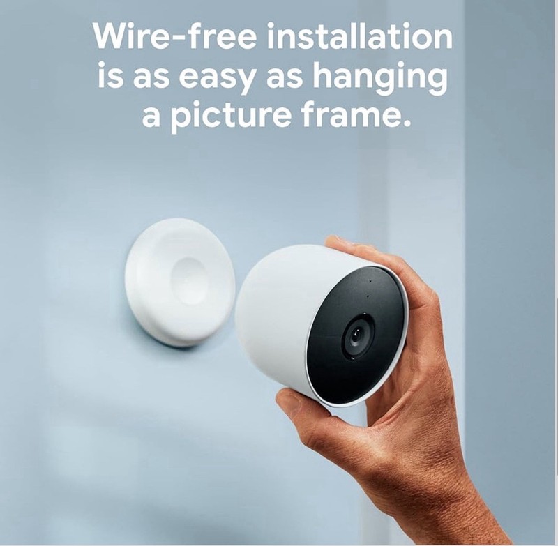 Google Nest Cam Outdoor or Indoor, Battery - 2nd Generation - 2 Count gallery