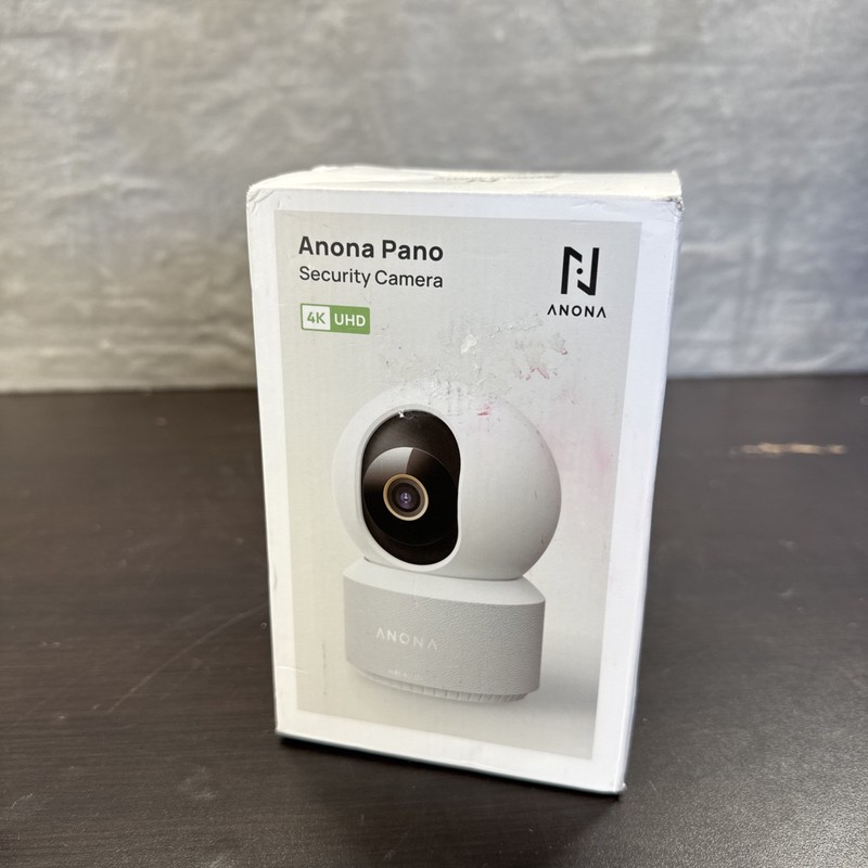 Anona Pano 4K UHD Indoor Camera,Person/Pet/Baby Detection,360°Pan,2-Way talk,App