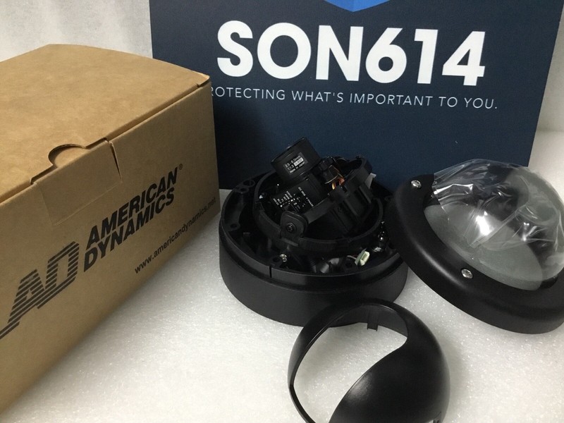 Color Camera W/ 540TVL 2.5-6mm PAL Outdoor Indoor Vandal-Proof Dome ADCBH2506TP gallery