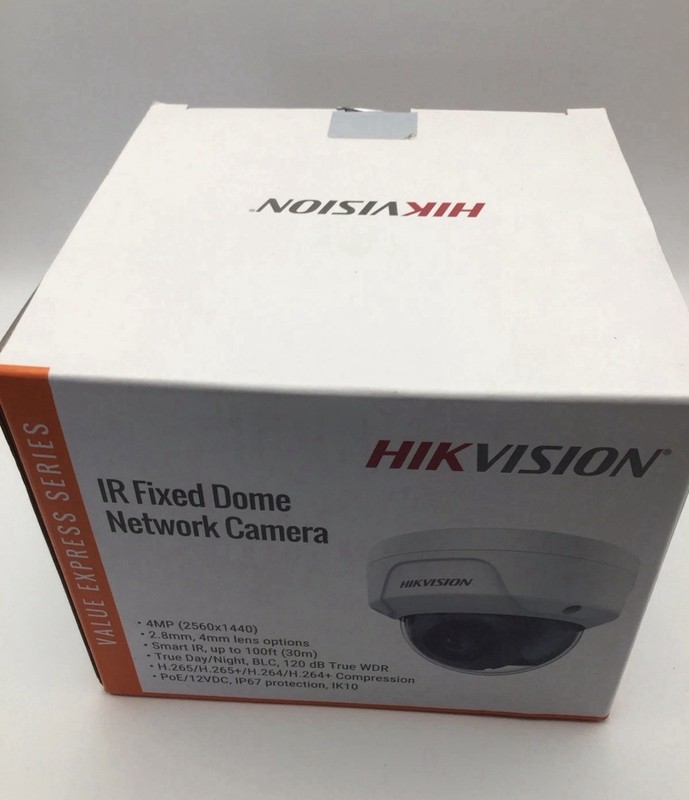 Dome 4MP 2.8mm 4mm Lens Camera - White. Brand New. gallery