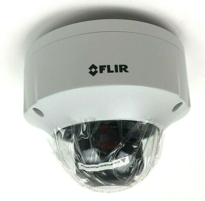 FLIR Surveillance Camera Motorized VF Lens Dome IP PoE 3MP WDR 3.5-9mm N437VEW gallery