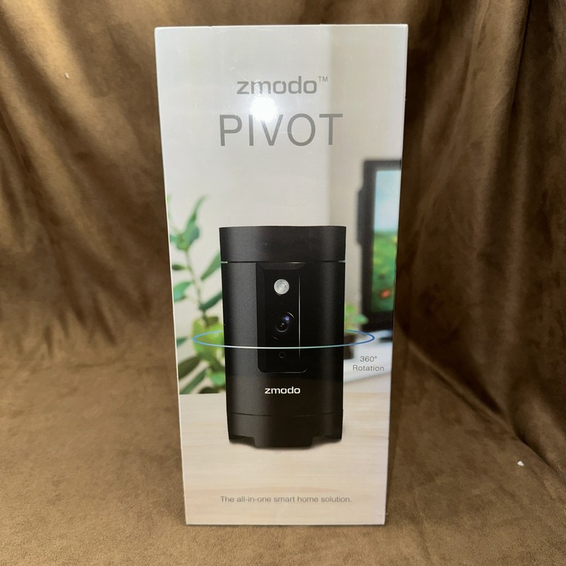 Zmodo Pivot 1080p 360° Rotating Wireless Indoor Security Camera ZH-IZV2D-W Black