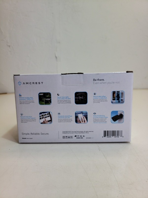 Amcrest 4MP UltraHD PoE Outdoor Bullet Camera gallery