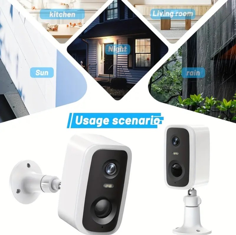3K HD Security Wireless & Solar Camera With AI Motion Detection & 2 Way Audio gallery