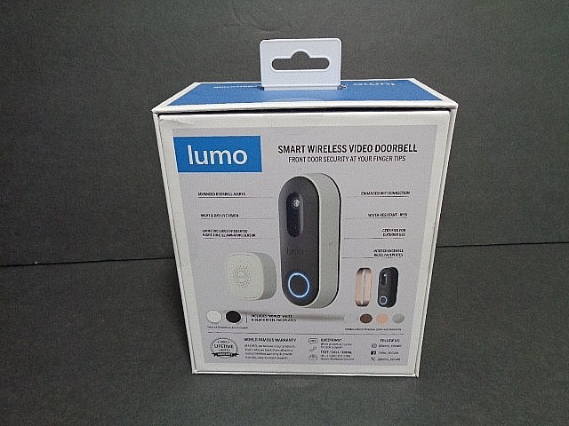 LUMO SMART WIRELESS INSTANT ALERTS VIDEO DOORBELL - BRAND NEW - FACTORY SEALED gallery