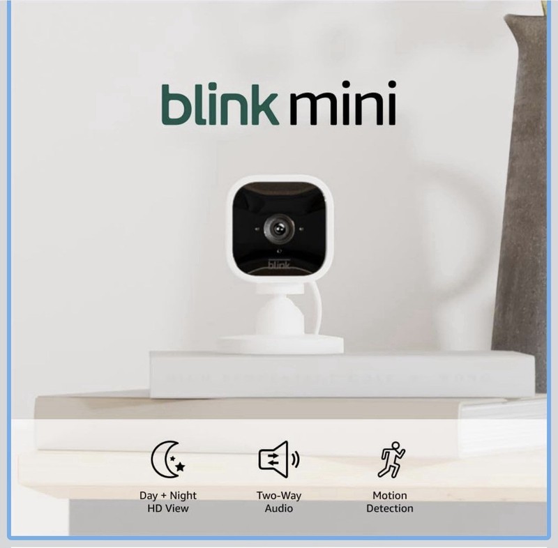 Blink 6-Cam Bundle: Mini Pan-Tilt & Outdoor 4, Sync Module 2, Echo Show 8/5 gallery