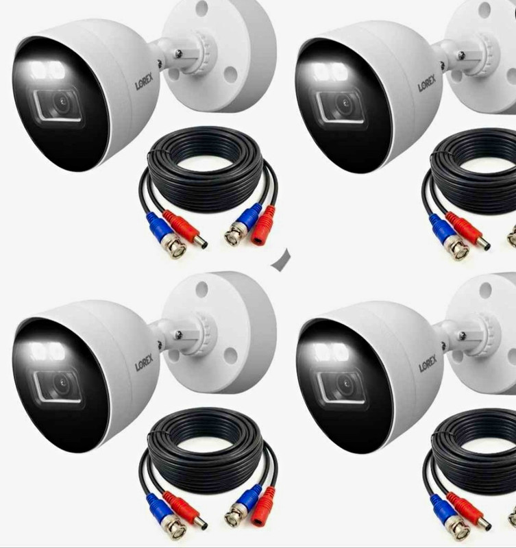 4Pack Camera + Power Adapter + Cable Ultra HD 4K / Free Shipping