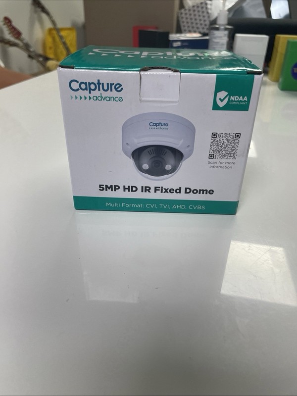 Capture Advance R2-HD5MPDME Fixed Dome Camera 5MP HD IR gallery