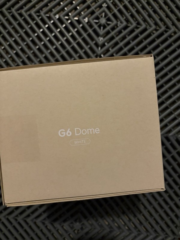 UniFi G6 Dome UHD 4K Camera White - Open Box New gallery