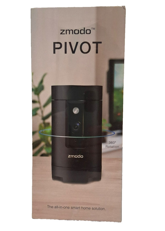 NEW In Box Zmodo Pivot Indoor Smart Home Hub Security Camera Audio ZM-SHP001B gallery