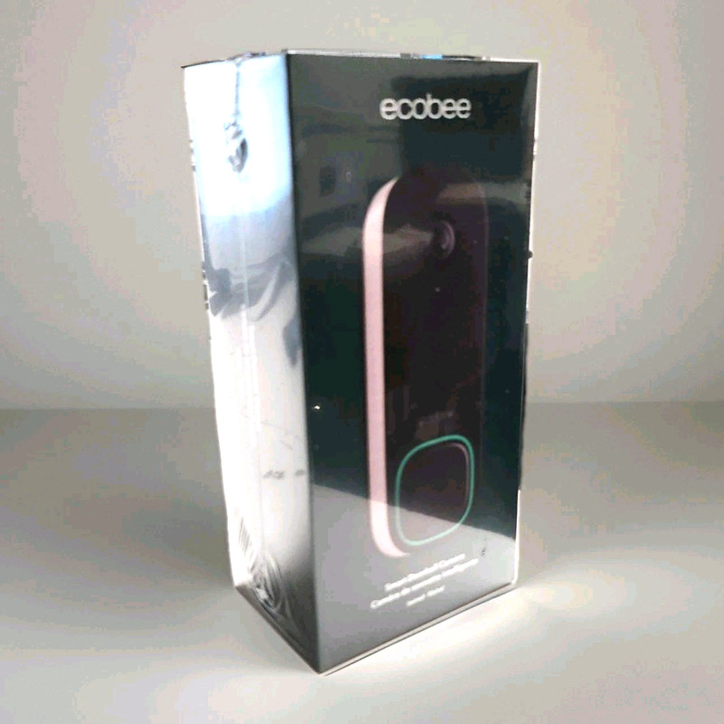 ecobee Smart Video Doorbell Wired with Advanced Person and Package Detect - NEW gallery