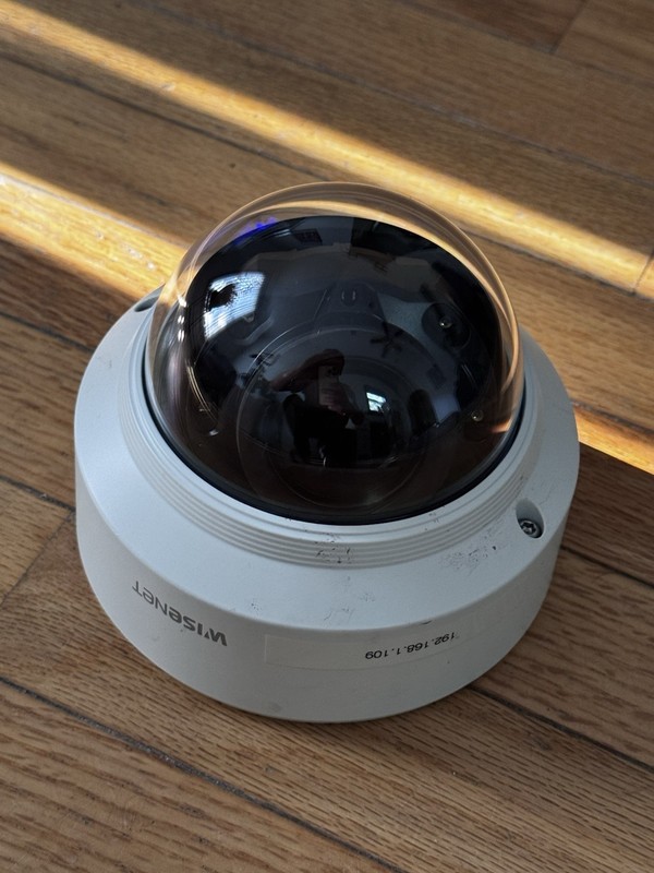 Wisenet XND-6080RV Wired Outdoor/Indoor Dome Security Camera gallery