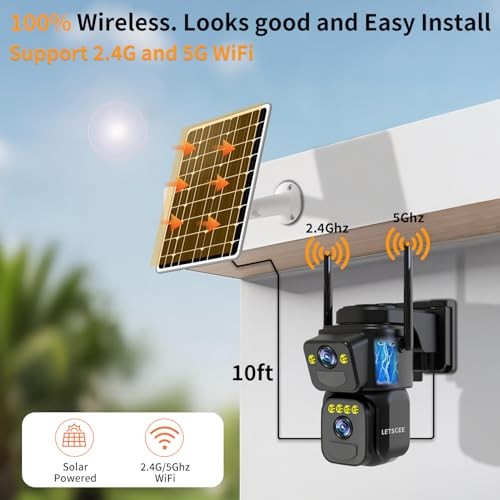 5G/2.4G WiFi Security Cameras Outdoor Home gallery