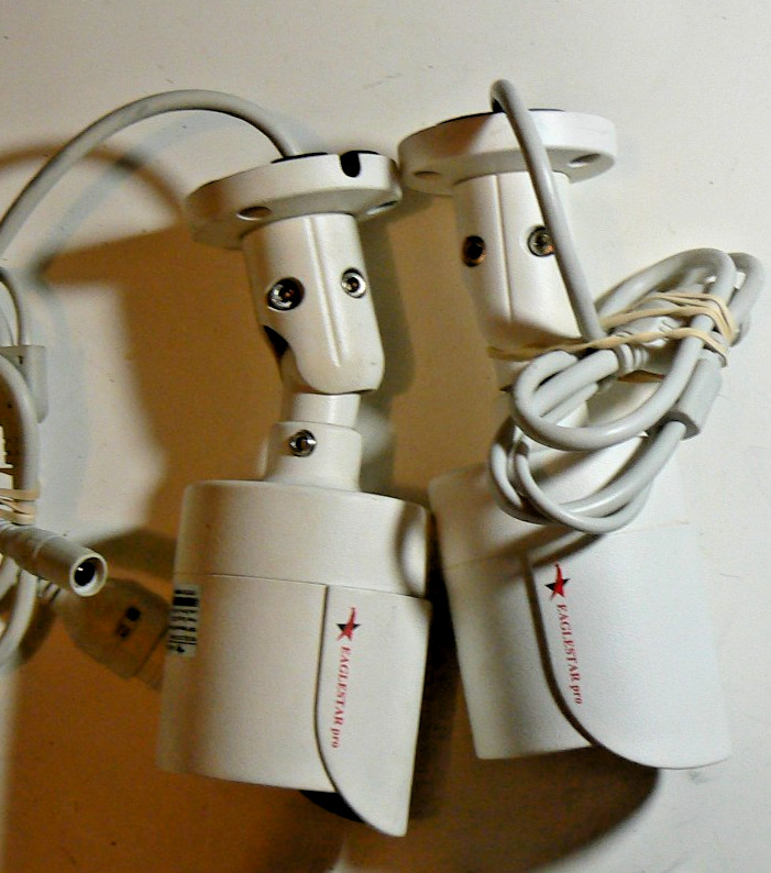 Lot of 2 Eaglestar Pro WV-SC385 IP Security Cameras | 720p HD PoE | Tested gallery
