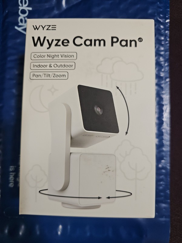 WYZE CAM PAN V3 IN/OUTDOOR IP65-RATED 1080P- 1 CAMERA gallery