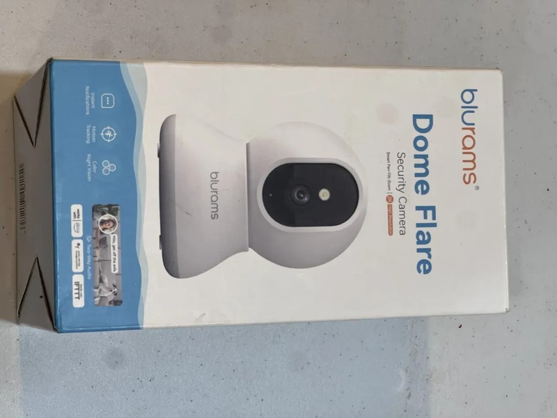 Blurams Dome Flare Security Camera Smart Pan-Tilt-Zoom 2-Way Audio Night Vision gallery